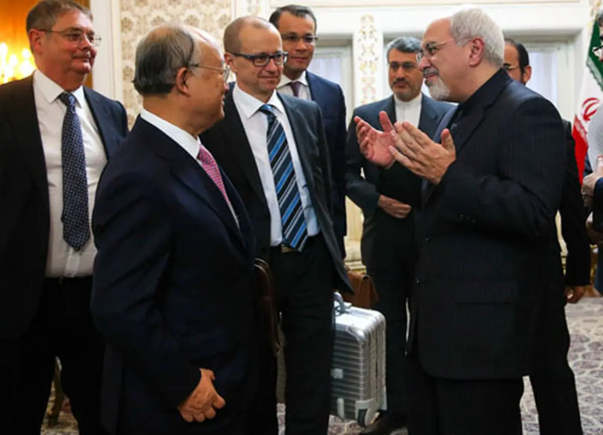 ظریف و آمانو با هم دیدار کردند