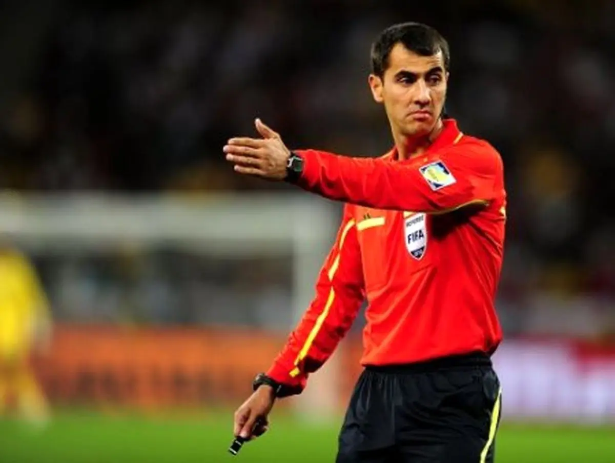 "روشن ایرماتف" دیدار تیم‌های ملی فوتبال کرواسی و مکزیک را سوت می‌زند