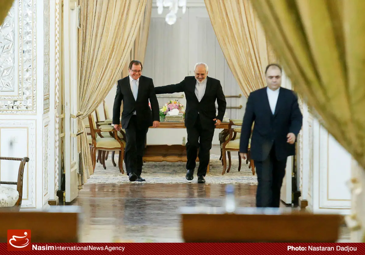 گزارش تصویری::نشست خبری مشترک وزرای امور خارجه ایران و نیوزیلند