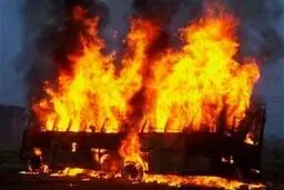 منابع آگاه در عراق از وقوع آتش‌سوزی گسترده در منطقه الخضراء بغداد خبر دادند