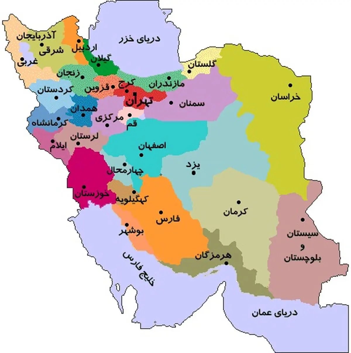 معاون وزیر کشور: استان‌های کشور به پنج منطقه تقسیم شدند