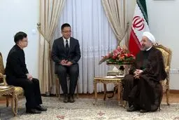 رئیس‌جمهور: خواهان تلاش بیشتر چین برای رسیدن به توافق نهایی در مذاکرات هستیم