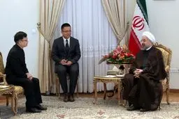 رئیس‌جمهور: خواهان تلاش بیشتر چین برای رسیدن به توافق نهایی در مذاکرات هستیم