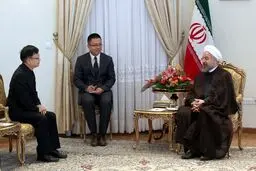 رئیس‌جمهور: خواهان تلاش بیشتر چین برای رسیدن به توافق نهایی در مذاکرات هستیم