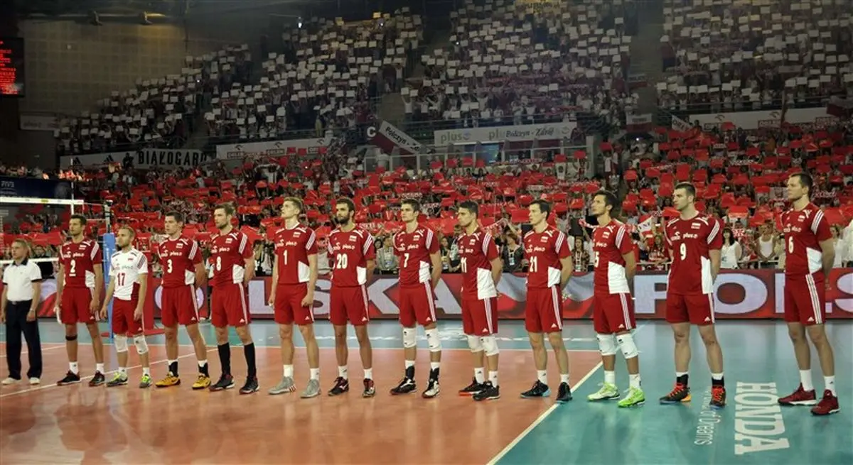 تیم والیبال لهستان بامداد پنجشنبه وارد تهران می‌شود