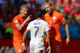 فیلم:: گل‌های دیدار تیم‌‌های هلند و شیلی