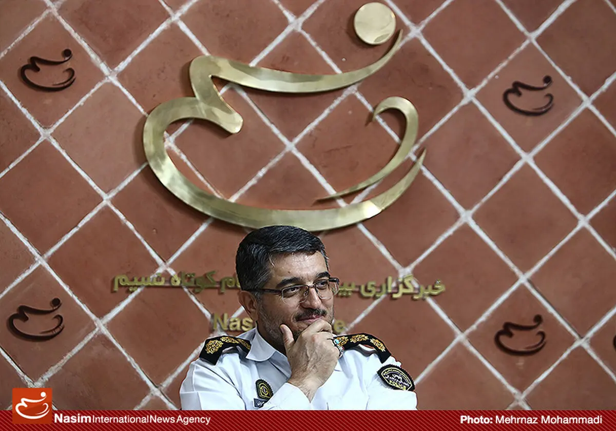 گزارش تصویری:: بازدید رئیس پلیس راهور تهران بزرگ از خبرگزاری «نسیم»