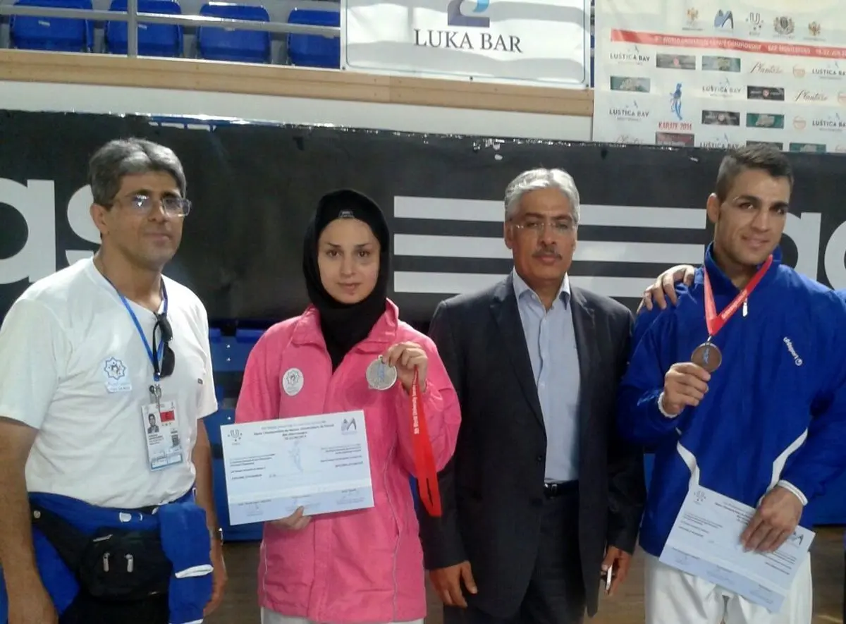 تیم کاراته دانشجویان ایران در روز دوم رقابت‌های جهانی صاحب یک مدال نقره و برنز شد