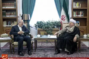 عکس خبری:: دیدار وزیر صنعت، معدن و تجارت با هاشمی رفسنجانی