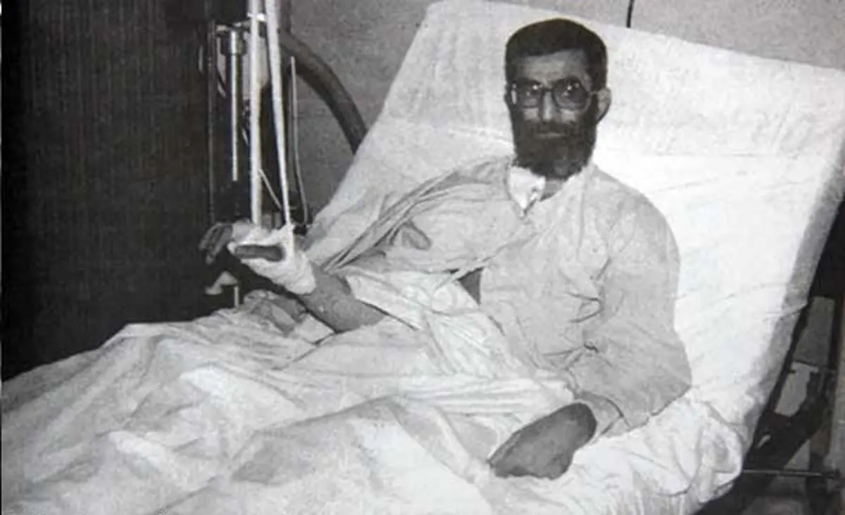 فیلم:: اولین مصاحبه حضرت آیت‌الله خامنه‌ای پس از ترور