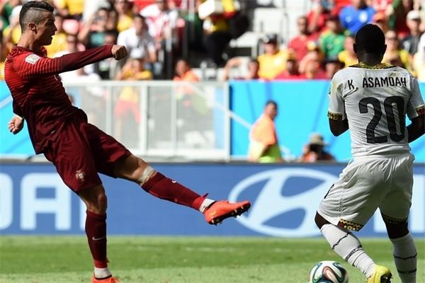 کریستیانو رونالدو بهترین بازیکن دیدار تیم‌های پرتغال و غنا شد