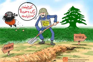 کاریکاتور:: دستگیری تروریست فرانسوی در لبنان