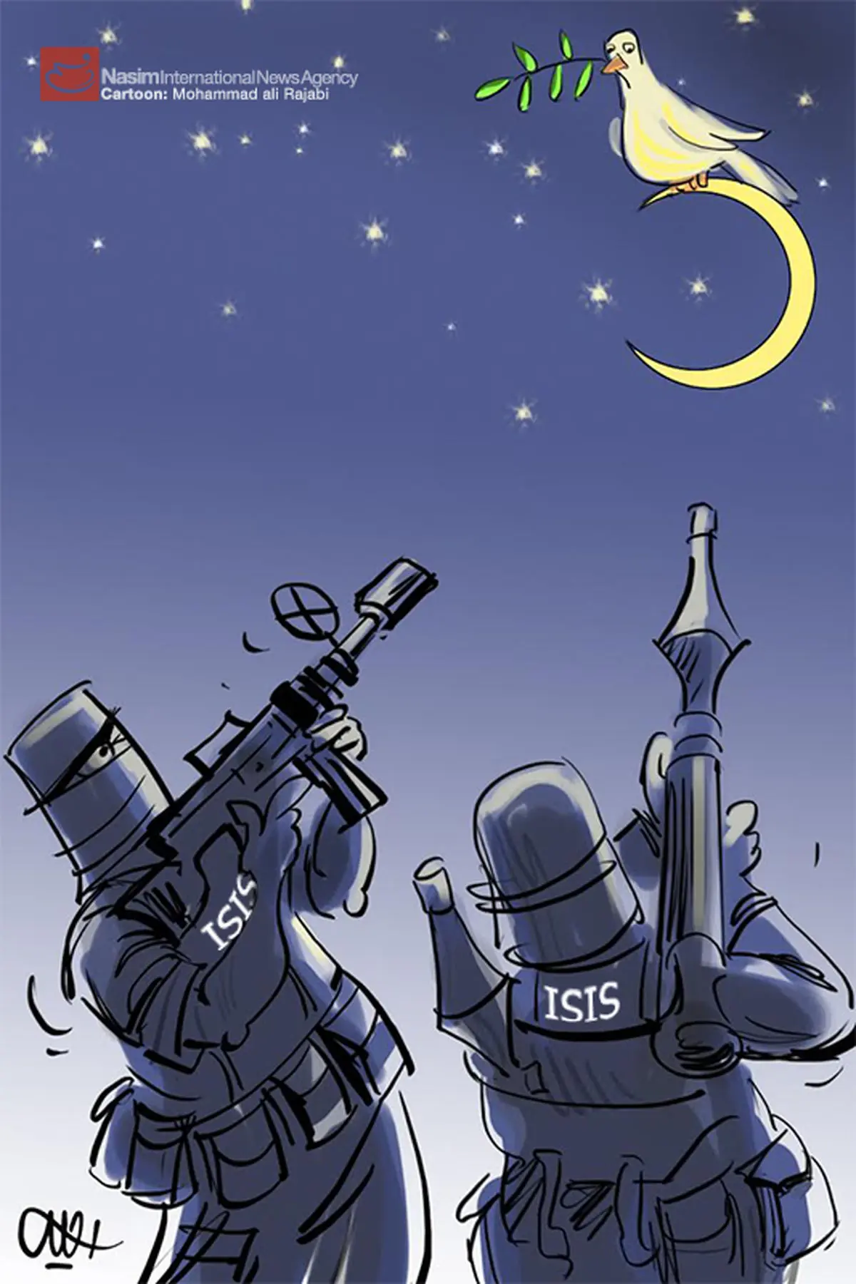 کاریکاتور:: جنایت در ماه رحمت