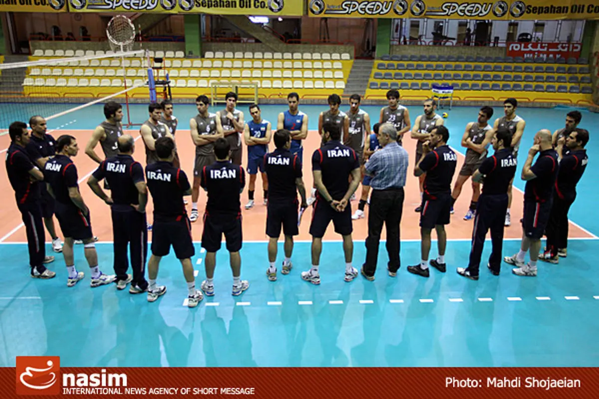برنامه تمرین تیم‌های ملی والیبال ایران و لهستان اعلام شد
