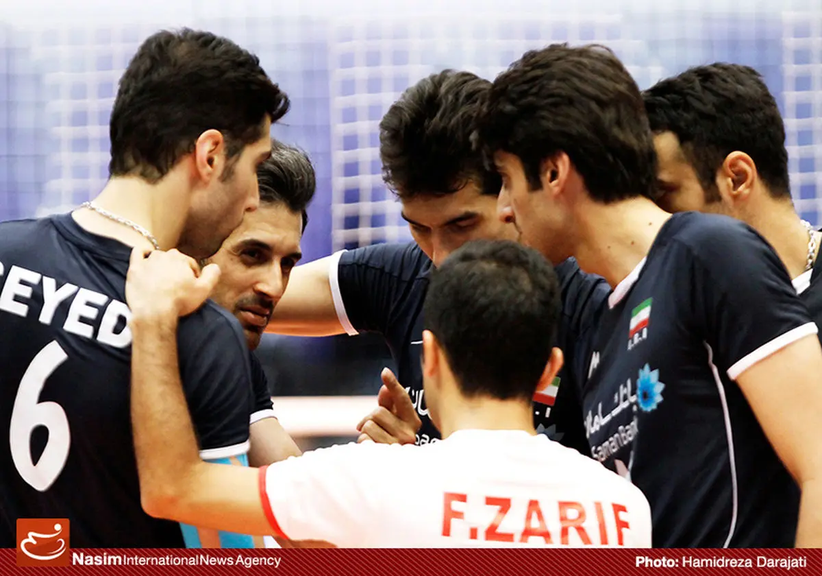 تیم ملی والیبال با برزیل و روسیه هم‌گروه شد