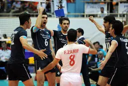 تیم ملی والیبال ایران وارد تهران شد