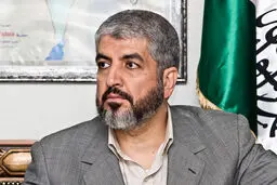 خالد مشعل: جامعه بین‌المللی 