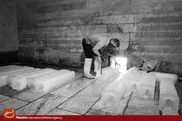 گزارش تصویری:: کارخانه تولید یخ صنعتی