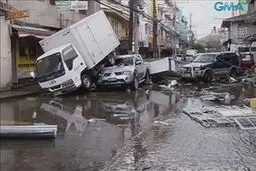 طوفان در شهر 