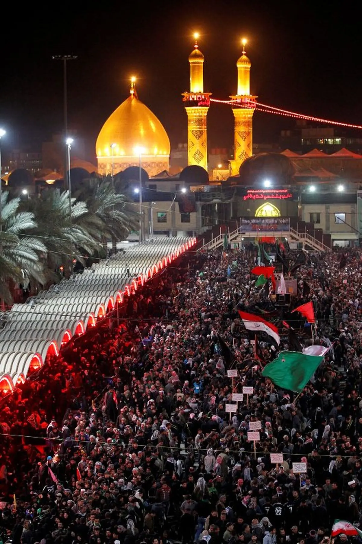مدافعان حرم در غروب روز شهادت حضرت  علی(ع) تجمع می‌کنند