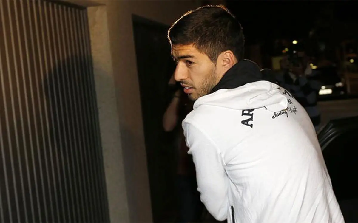 عکس خبری: "لوئیس سوارس" وارد شهر بارسلون شد