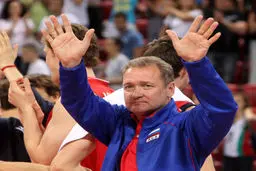 سرمربی تیم ملی والیبال روسیه:  گروه سختی داریم اما می‌خواهیم قهرمان شویم