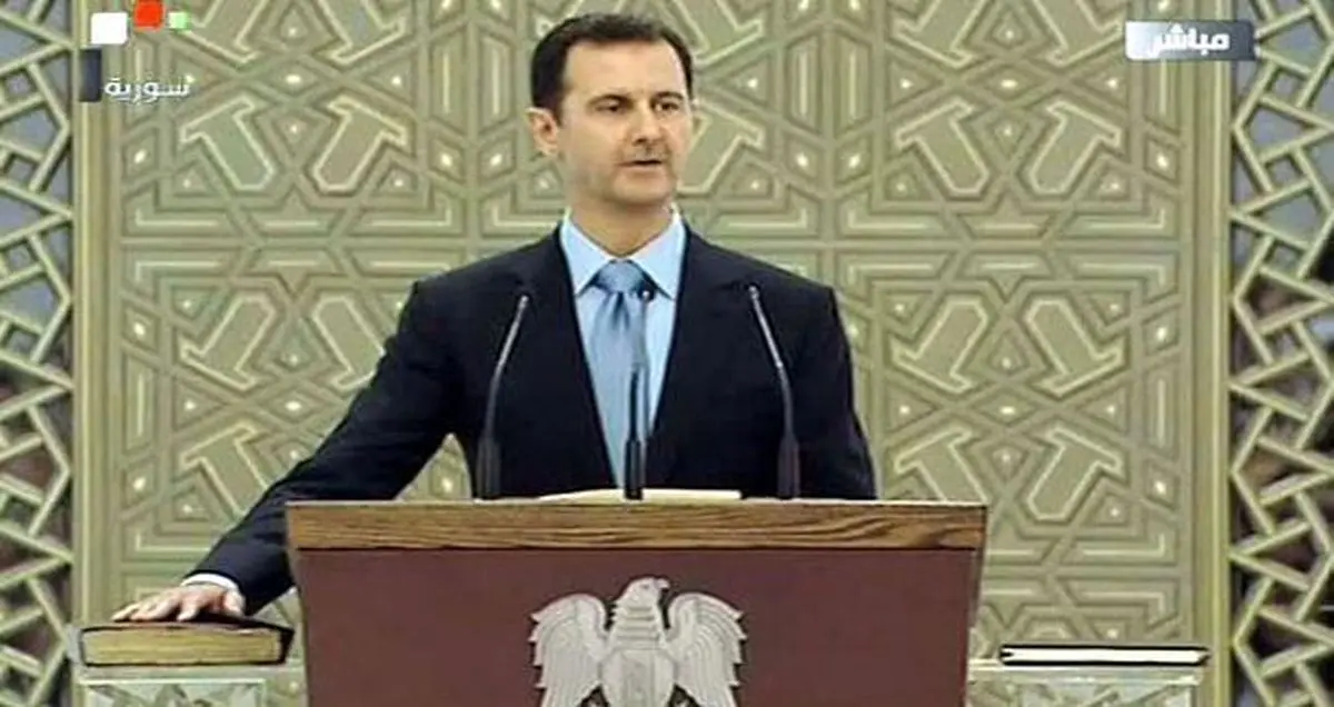 بشار اسد: از ایران، روسیه، چین و فرزندان لبنان که در کنار ما ایستادند، تشکر می‌کنم