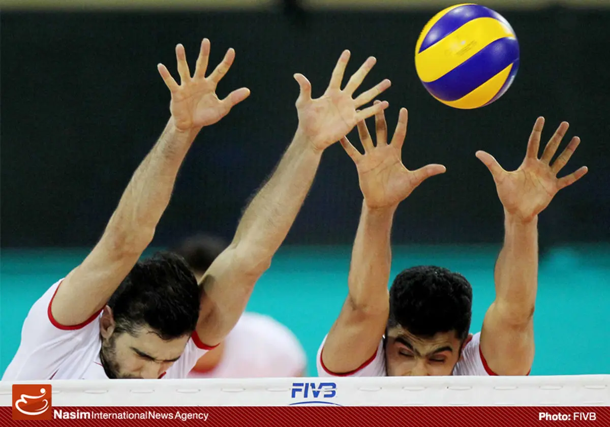 گزارش تصویری:: دیدار تیم‌های والیبال ایران و روسیه