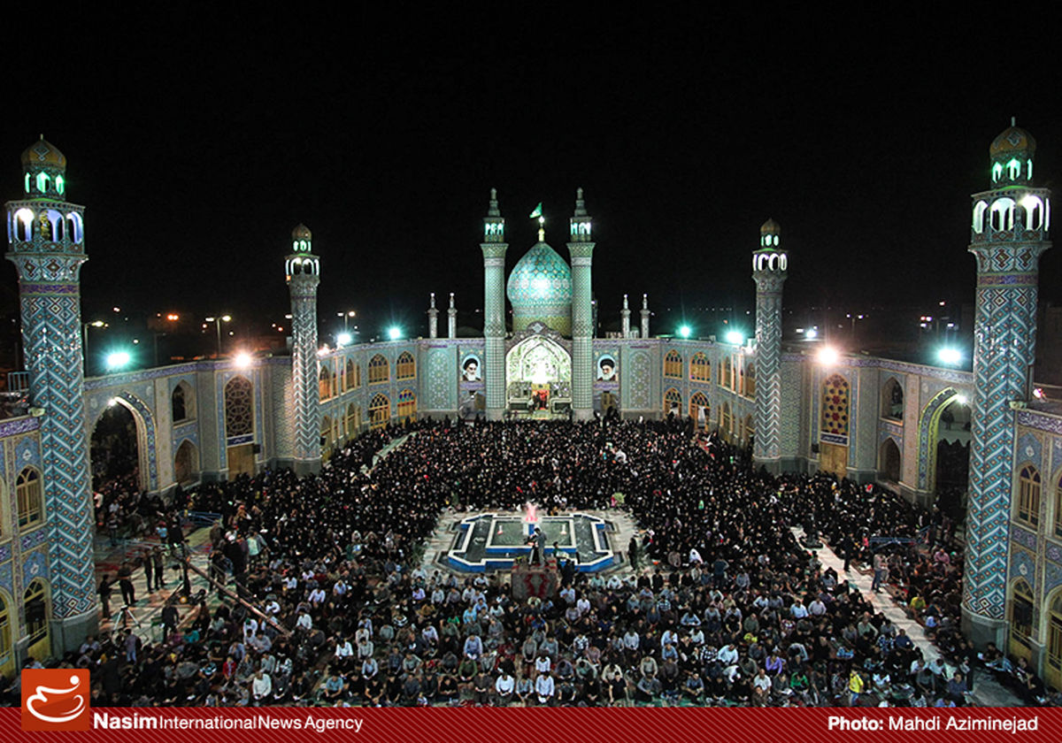 گزارش تصویری:: مراسم احیاء شب نوزدهم ماه مبارک رمضان در آران و بیدگل