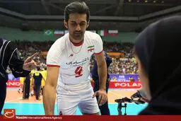 سعید معروف به بازی امشب تیم ملی والیبال برابر برزیل می‌رسد