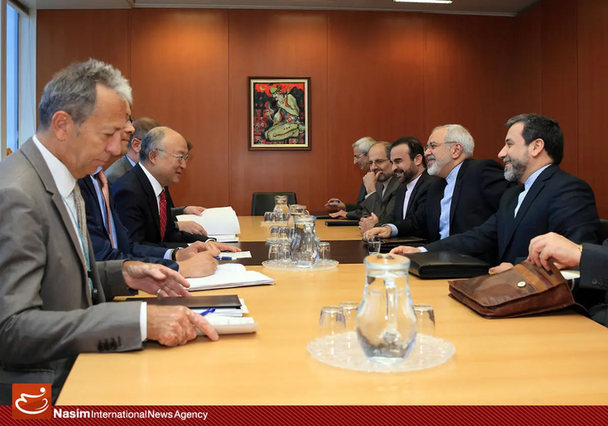 ظریف با  مدیر کل آژانس بین‌المللی انرژی اتمی دیدار کرد