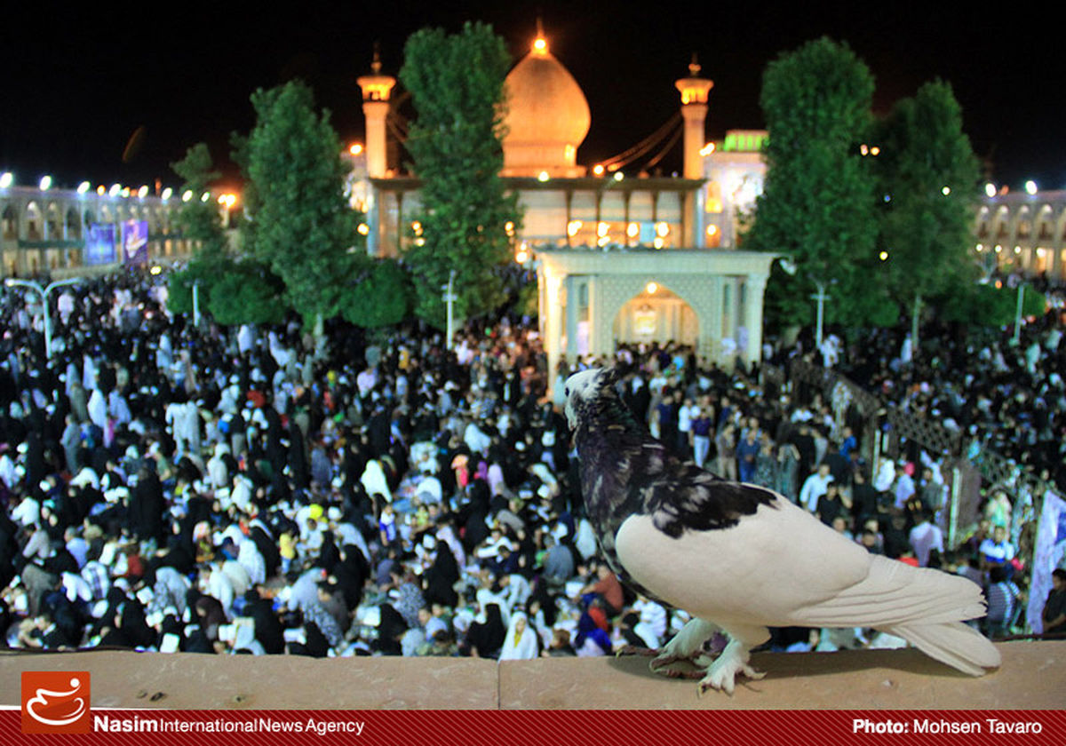 گزارش تصویری:: مراسم احیاء شب بیست و یکم ماه مبارک رمضان در حرم شاهچراغ(ع)