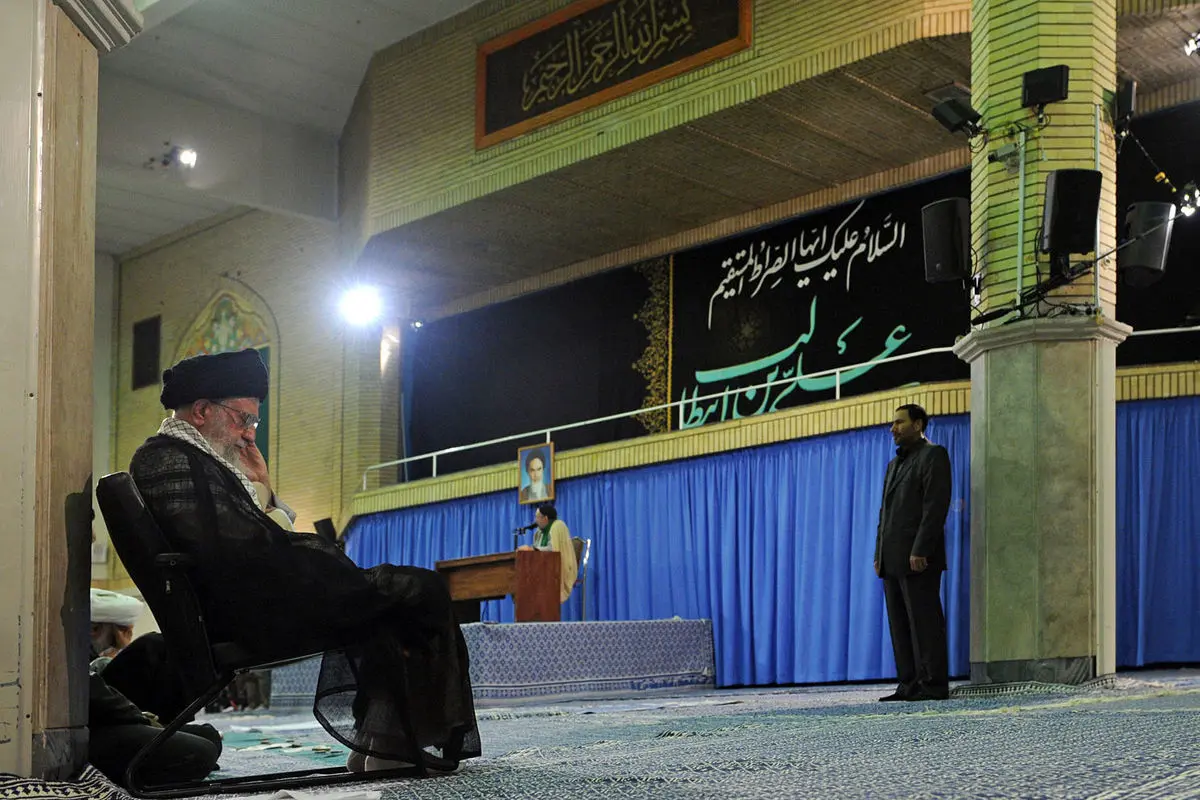 مراسم سوگواری سالروز شهادت امیرالمؤمنین (ع) با حضور رهبر معظم انقلاب برگزار شد