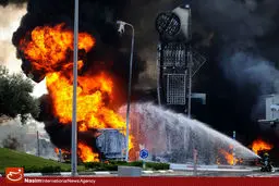 مرکز سرزمین‌های اشغالی لحظاتی پیش هدف حمله موشکی حماس قرار گرفت