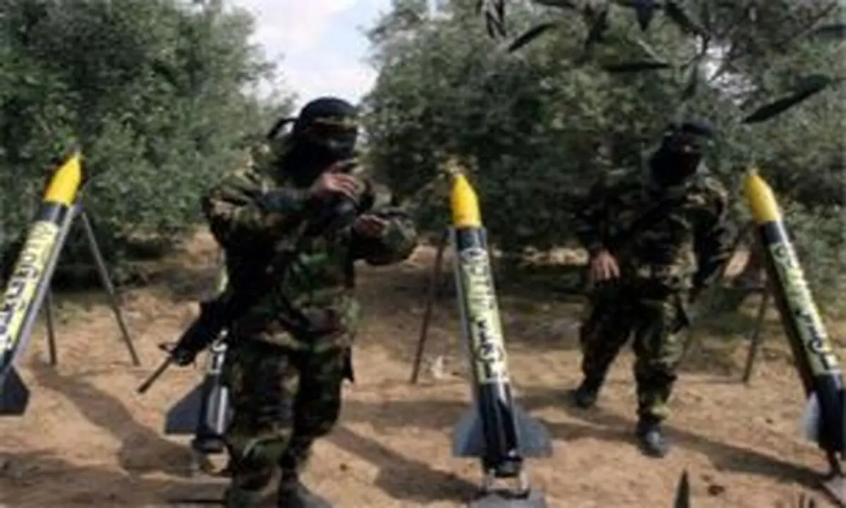 مبارزان فلسطینی پنج راکت دیگر به شهر اشغالی "اشکول" شلیک کردند