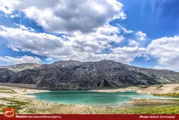 کاهش شدید آب در سد 