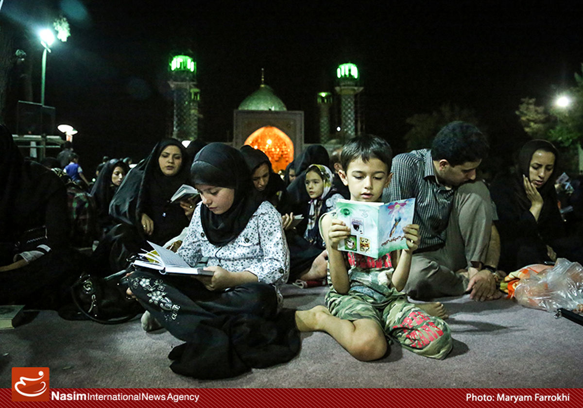 گزارش تصویری:: مراسم احیاء شب بیست و سوم ماه مبارک رمضان در تهران