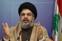 سیدحسن نصرالله بر حمایت حزب‌الله و مقاومت اسلامی لبنان از غزه تاکید کرد