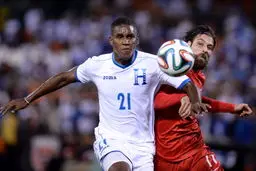 مدافع تیم ملی فوتبال هندوراس به 