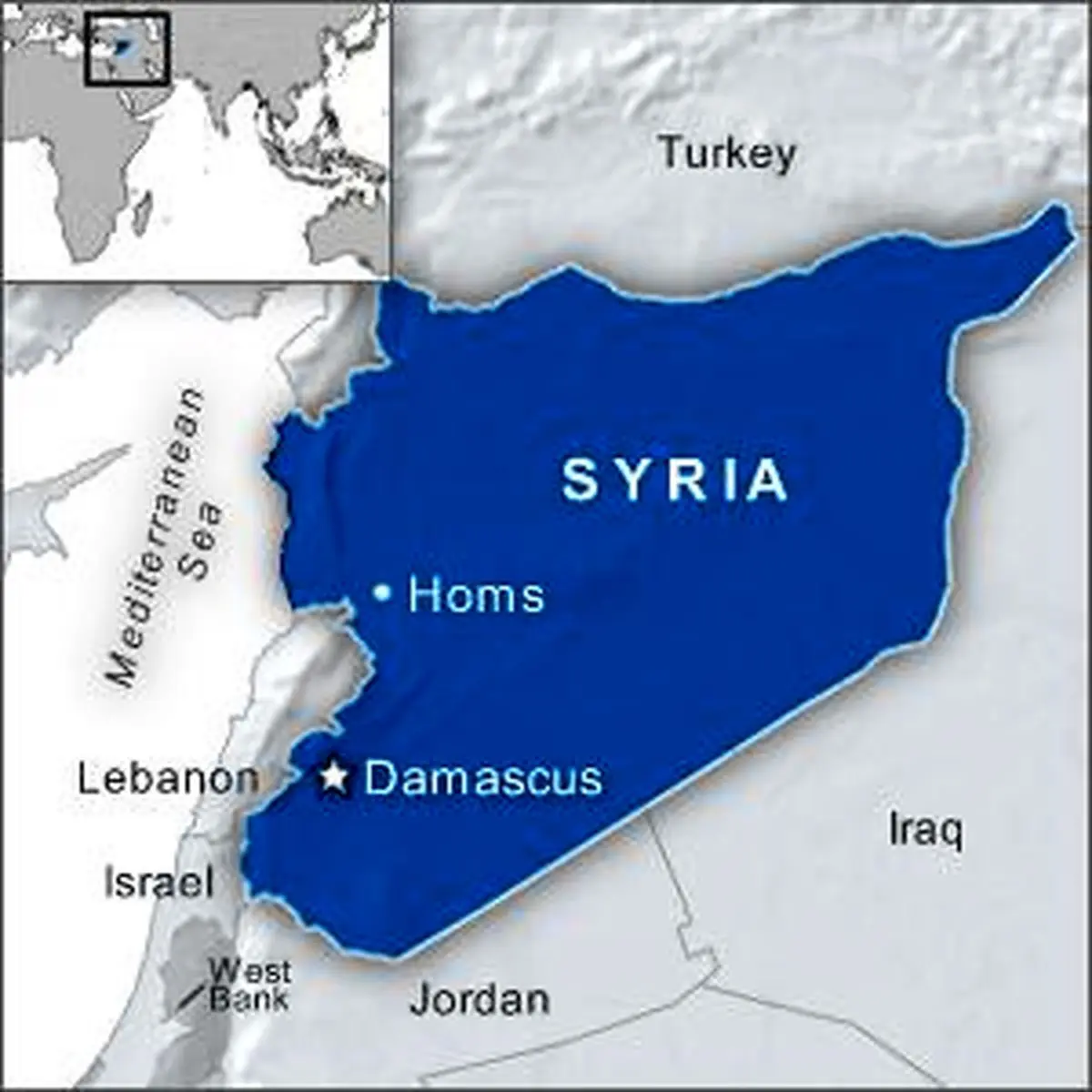 انفجار بمب در شهر حمص سوریه هفت کشته بر جای گذاشت