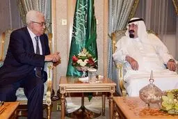 محمود عباس و پادشاه عربستان درباره غزه گفتگو کردند