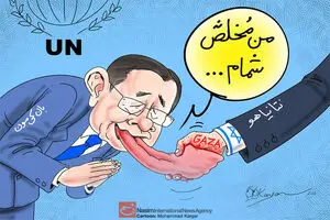 کاریکاتور:: حقیقت سازمان ملل