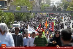 گزارش راهپیمایی پرشور روز جهانی قدس در تهران، ایران و جهان
