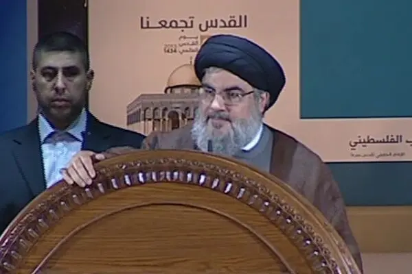 دبیرکل حزب الله: مقاومت فلسطین در غزه پیروز شد