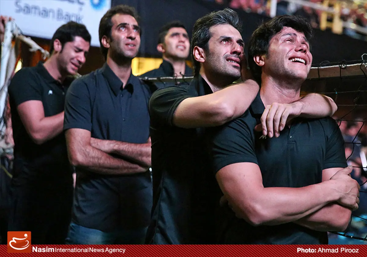 گزارش تصویری:: تشییع پیکر 'حسین معدنی'، مربی سابق تیم ملی والیبال