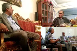 رئیس کمیته ملی المپیک از حجت‌الله خطیب و پرویز سیروس‌پور عیادت کرد