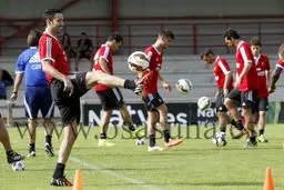 نکونام اولین تمرین خود را با اوساسونا انجام داد