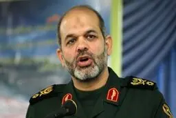 سردار احمد وحیدی در یادواره ۶۴ شهید پایگاه شهید