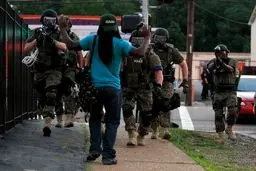 خشونت پلیس آمریکا علیه معترضان سیاه‌پوست در 