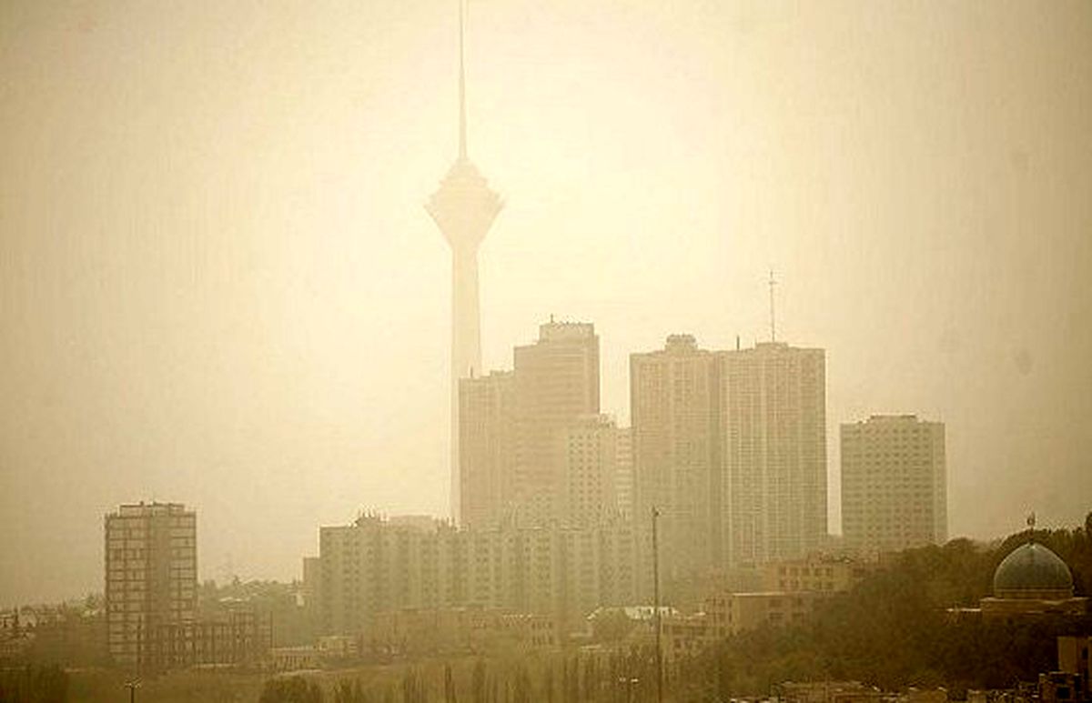 کیفیت هوای تهران در شرایط "ناسالم" قرار دارد